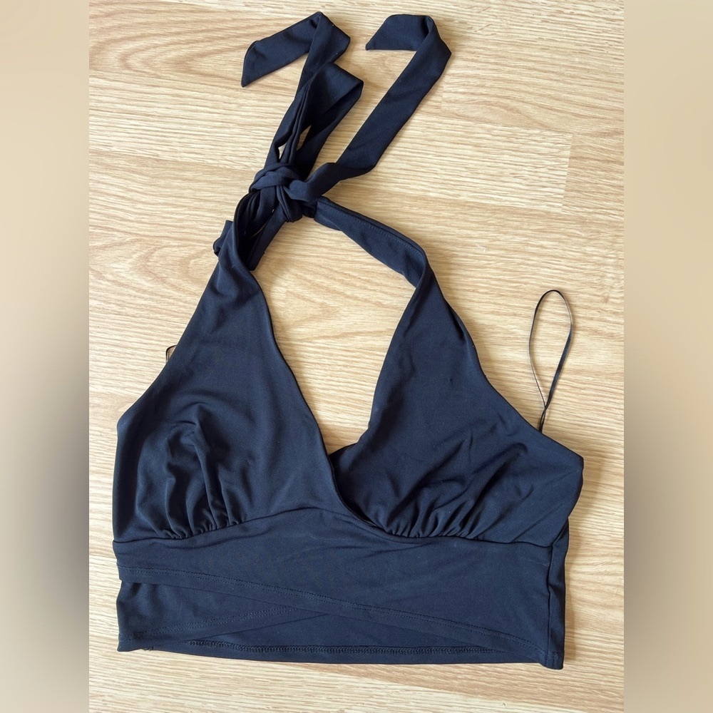 Garage Black Halter Top